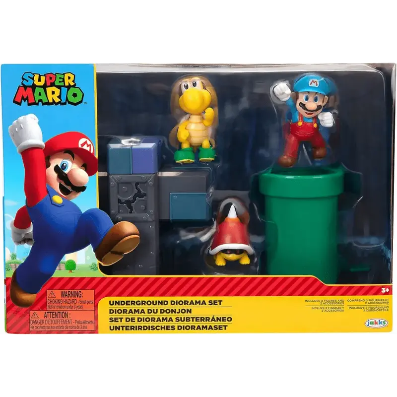 Super Mario set Diorama sotterraneo
