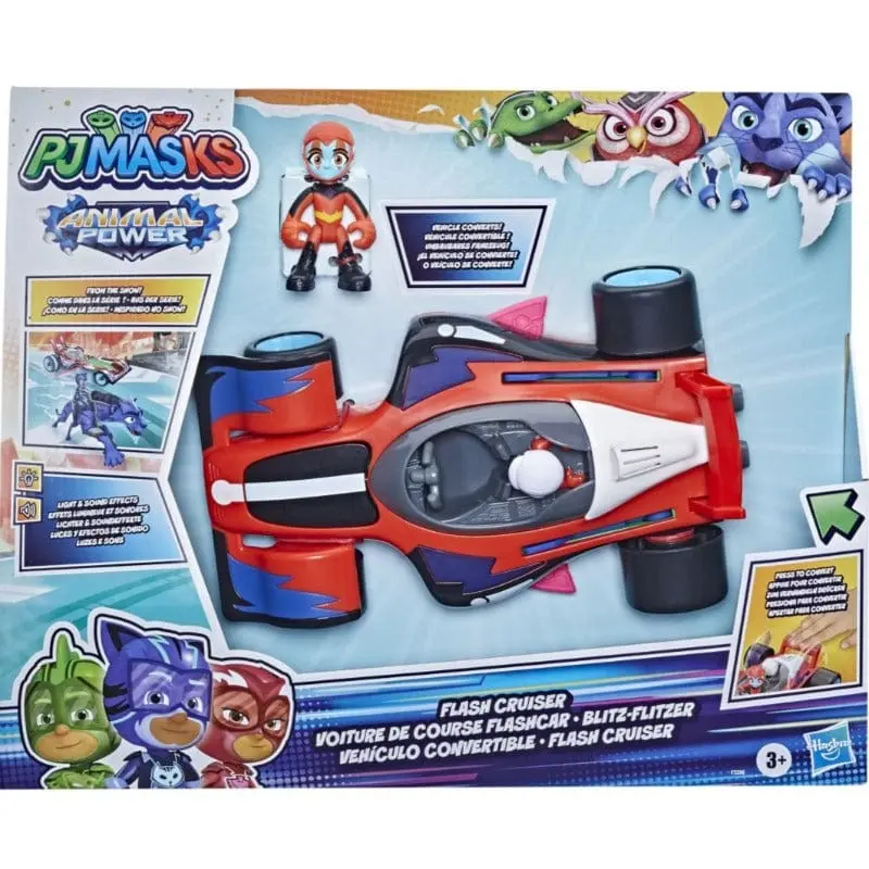 Super Pigiamini Flash Cruiser, Veicolo Pj Masks Animal Power