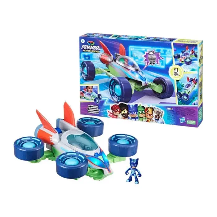 Super Pigiamini Veicolo Explorer Pj Masks