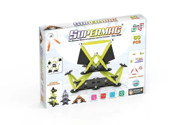 Supermag Giallo 60 pezzi - Supermag - Art. 0655