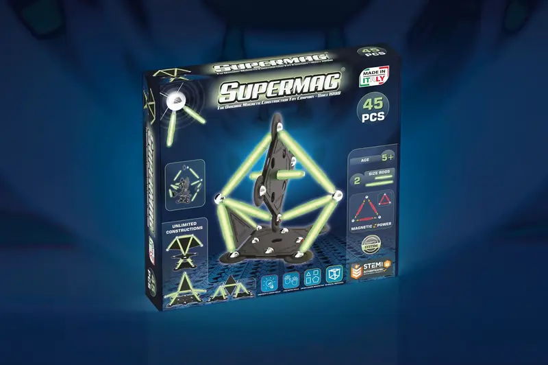 Supermag Glow 45 pezzi - Supermag - Art. 0666