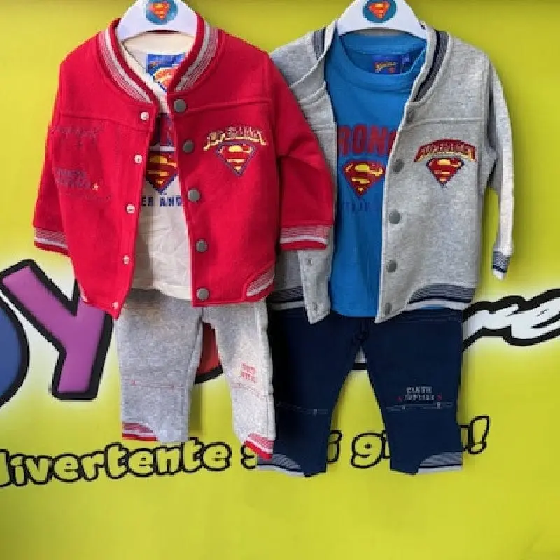 Superman Baby Completo 3 Pezzi