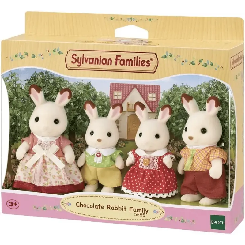 Sylvanian Families Famiglia conigli cioccolato