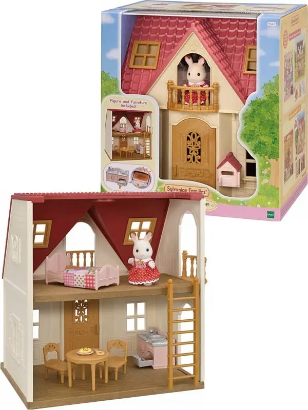 Sylvanian Family Casetta Cottage, Cosy Playset - 5567 SY