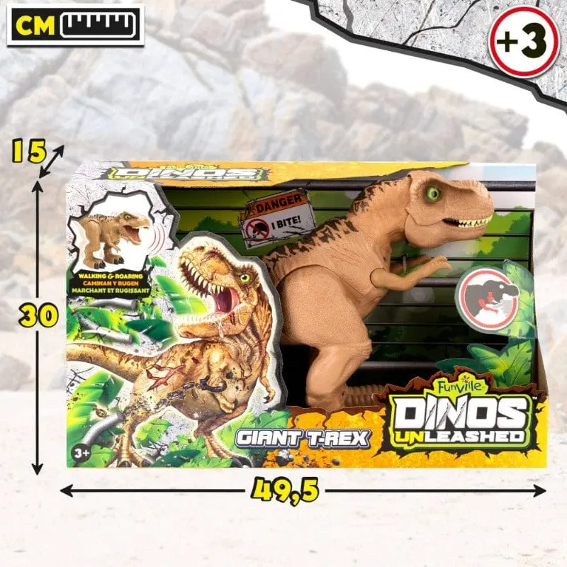 T-Rex Gigante, Dinosauro Interattivo per Bambini