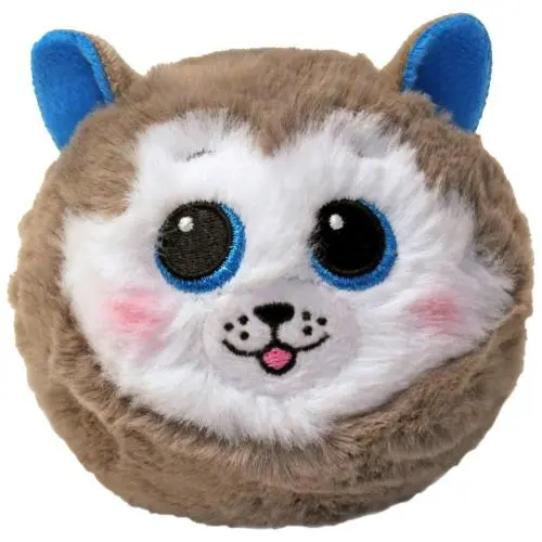 T83063 TY Beanie Bouncers Slush Peluche Rimbalzante Husky Morbido