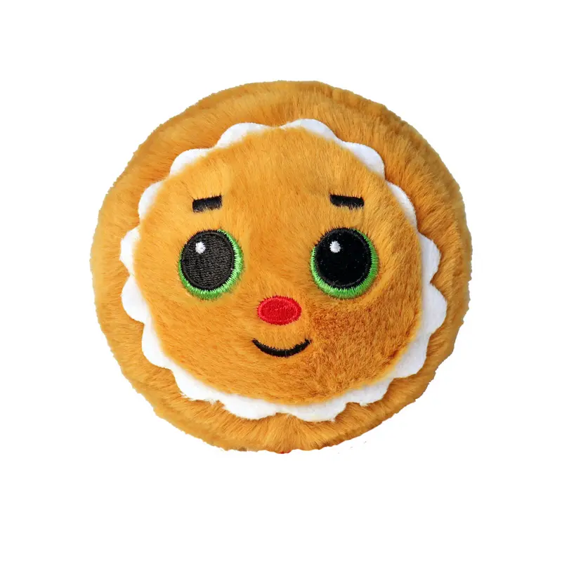T83077 TY Beanie Bouncers Cookie Palla Rimbalzante Omino di Zenzero