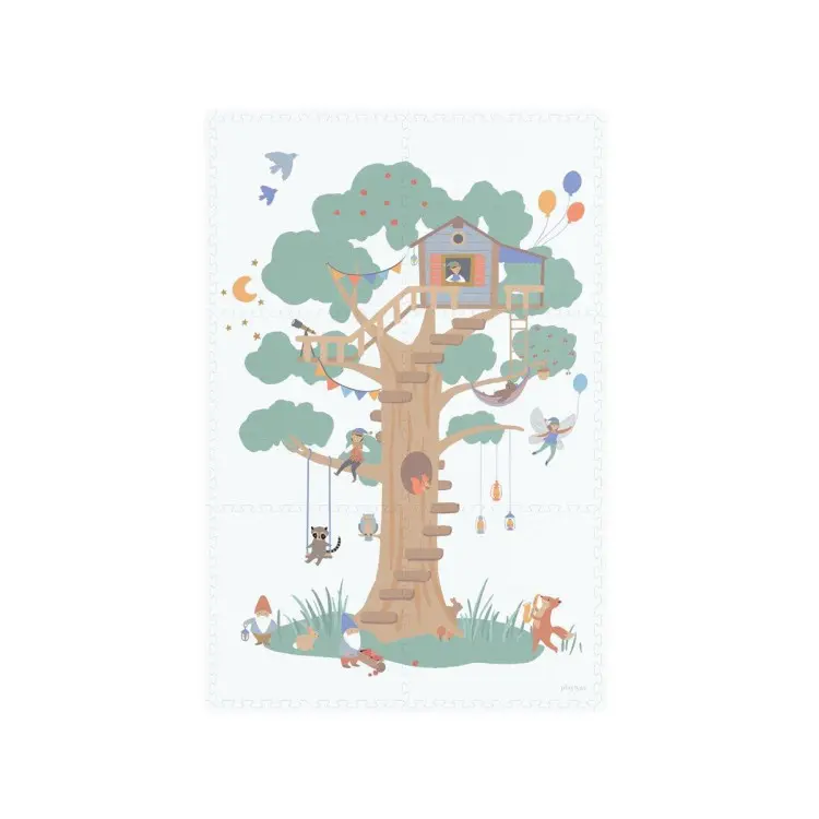 Tappeto Puzzle Treehouse - 120 x 180 cm - 100% EEVAA