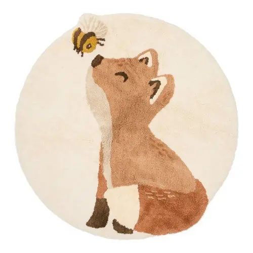 Tappeto Volpe 110 x 110 cm - Rug Fox (RU10324030)