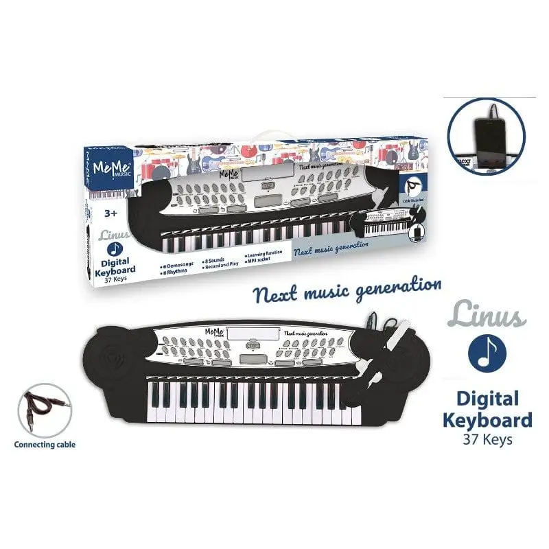 Tastiera Elettronica 37 Tasti con Microfono e USB - MeMe Music