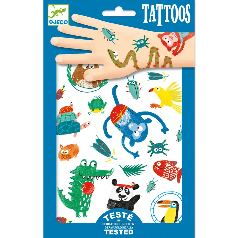 Tatuaggi Temporanei - Animaletti E Mostri