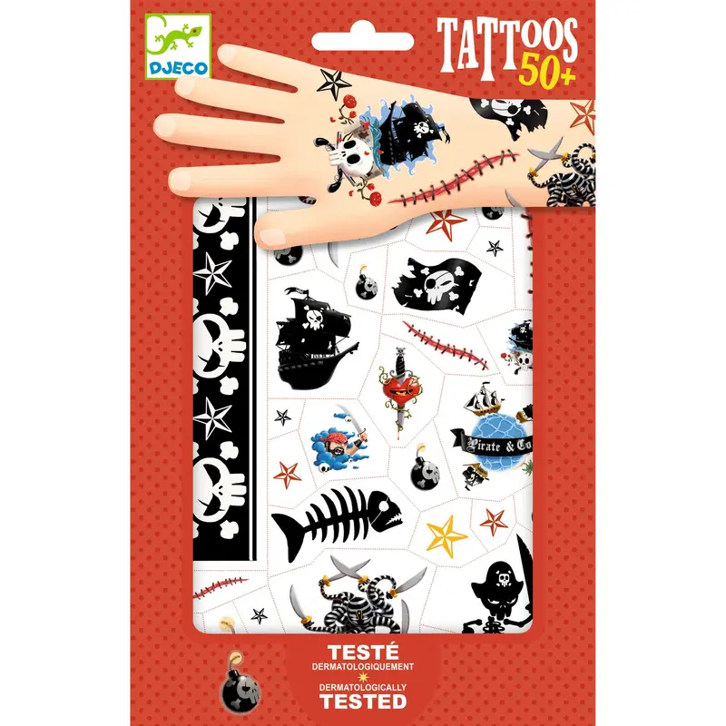 Tatuaggi Temporanei - Pirati