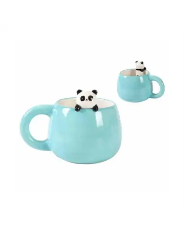 Tazza In Ceramica Con Charm Panda