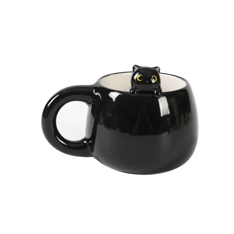 Tazza In Ceramica Gatto Nero Itotal I Total