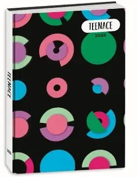 Teenace Diario Standard 12 Mesi Pastello 13,6x18,3 cm Con Giochi E Spazi Creativi