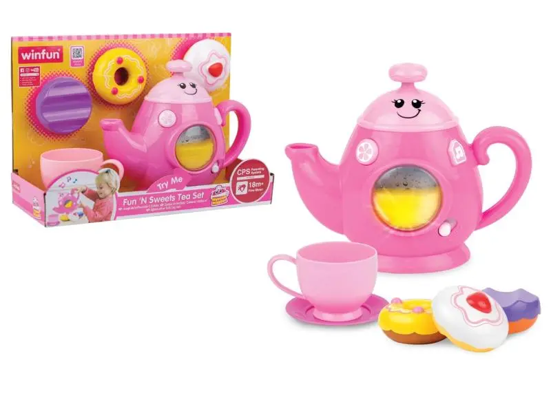 Teiera Chiacchiere Golose Luci e Suoni, Gioco Educativo per Bambini +18 Mesi