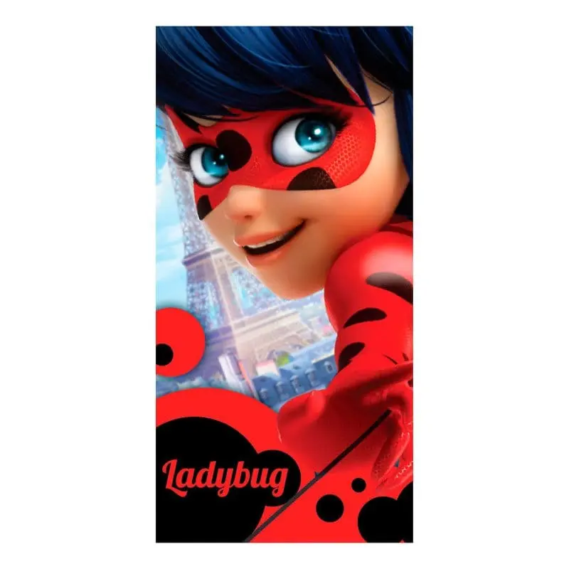 Telo Mare Miraculous, Asciugamano Ladybug 140 x 70 cm