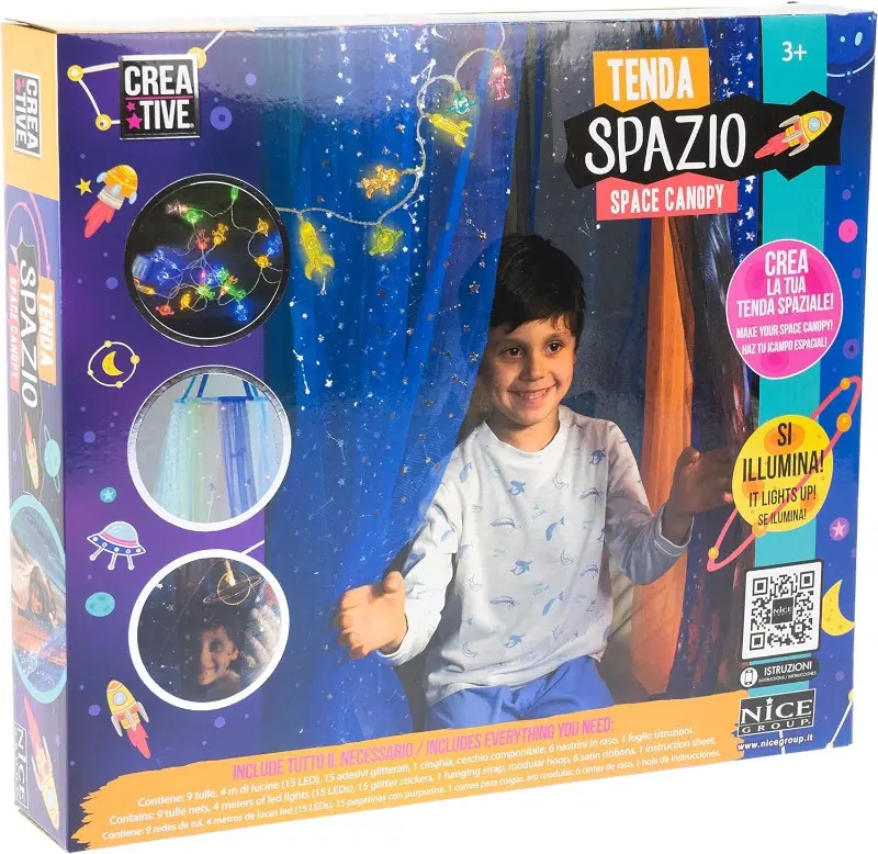 Tenda Spazio con luci Led