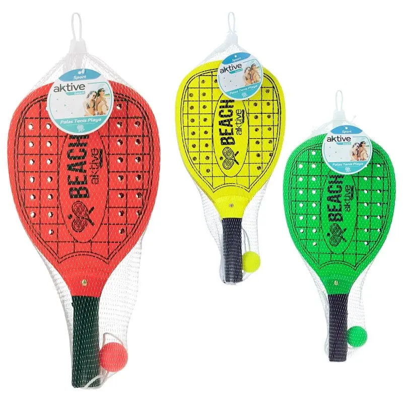 Tennis da Spiaggia con Racchette in Legno