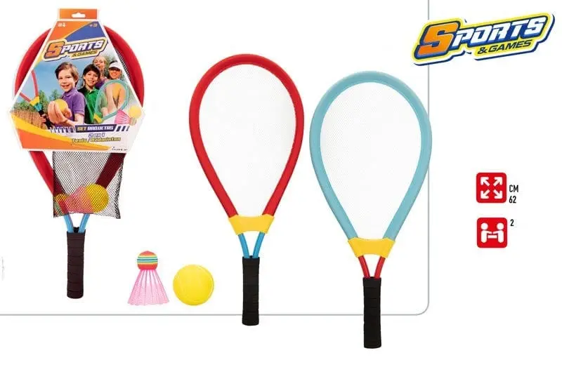 Tennis e Badminton per Bambini set 2 Giocatori