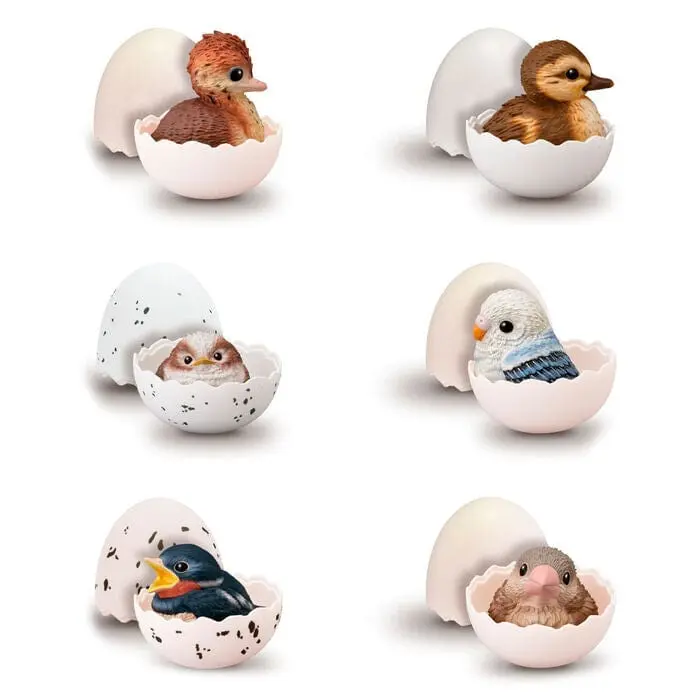 Tenori Friends Baby Birds, Cuccioli di Uccelli in Vinile - Bandai