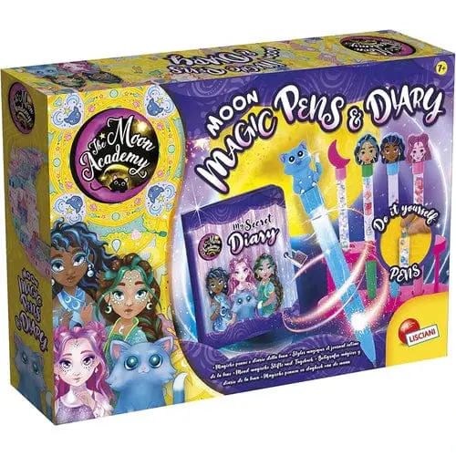 The Moon Academy - Laboratorio delle Penne Magiche Personalizzate con Diario