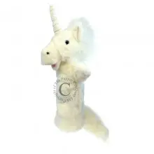 The Puppet Company Long-Sleeved Glove Puppets Unicorn Hardcover