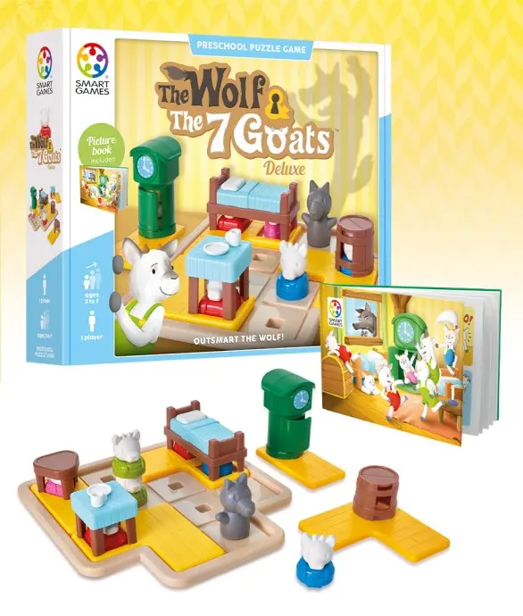 The Wolf and The 7 Goats - Smart Games