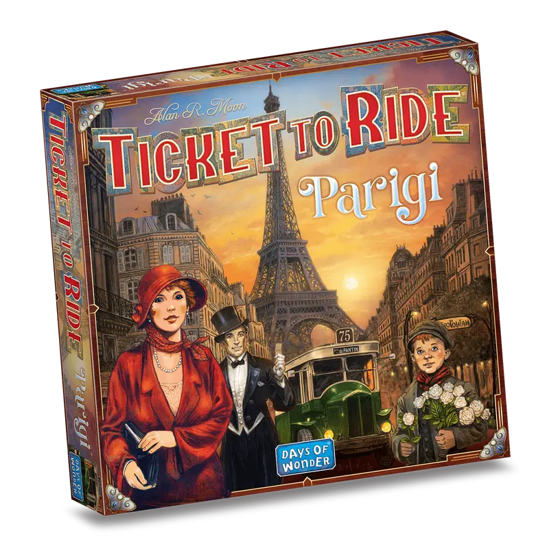 Ticket to Ride Parigi - Asmodee - Art. 8537