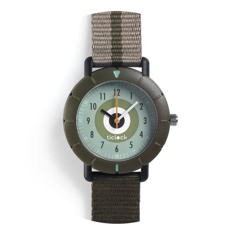 Ticlock - Orologio Verde - Sport Watches Green Target