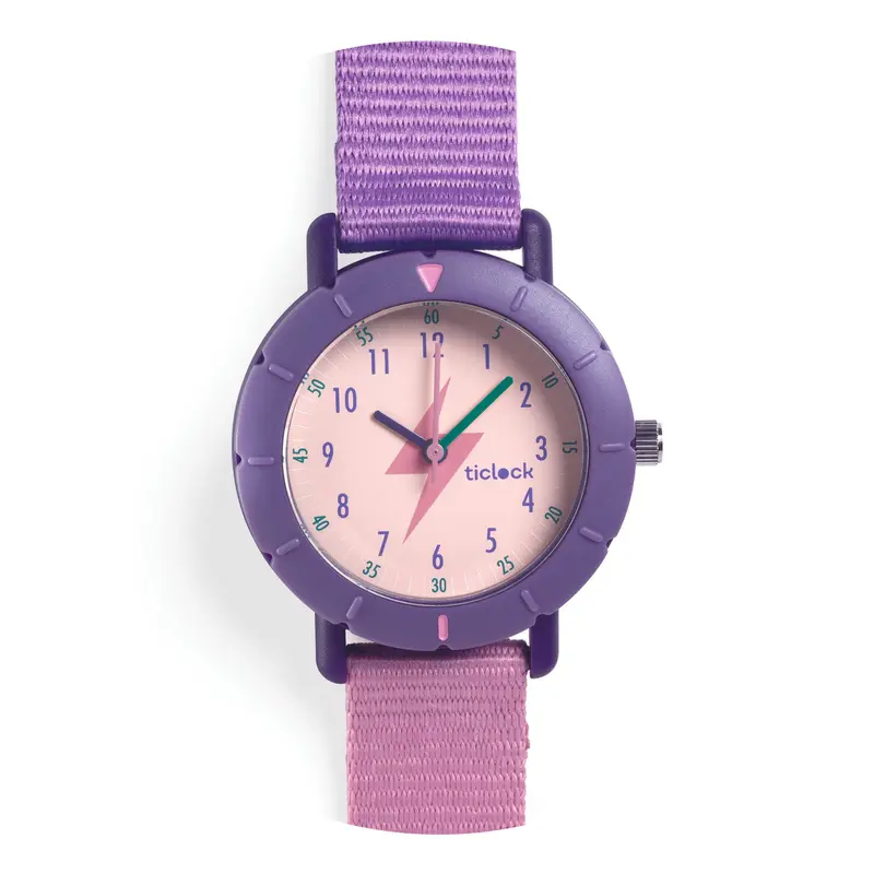 Ticlock - Orologio Viola - Sport Watches Purple Flash (DD00475)