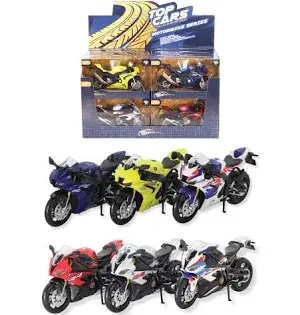 Top Cars Modellino Moto BMW S1000RR 2020 Scala 1
