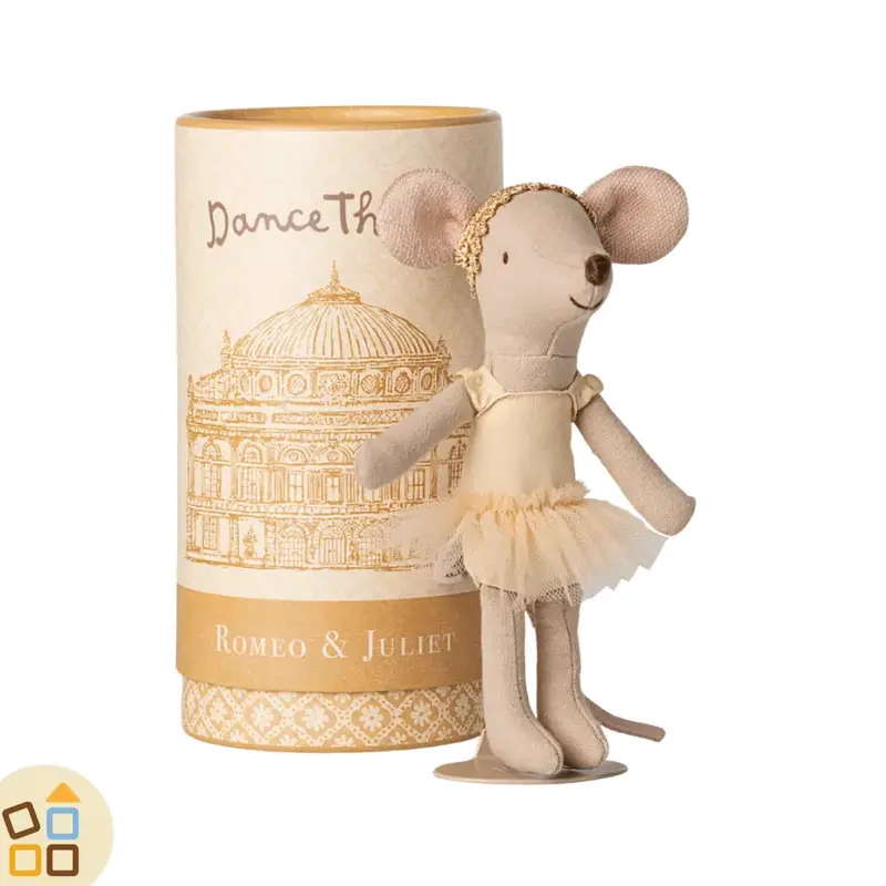 TOPO BIG SISTER BALLERINA DELLA SCALA, ORO