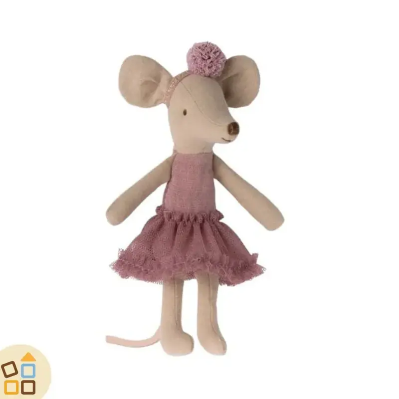 TOPO BIG SISTER BALLERINA, ROSA SCURO