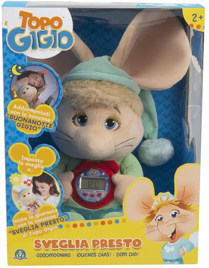 TOPO GIGIO SVEGLIA PRESTO TPG18000