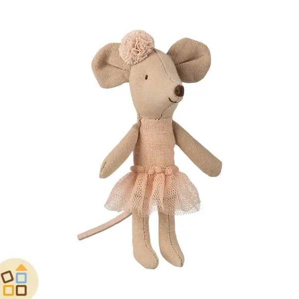 TOPO LITTLE SISTER BALLERINA, ROSA CHIARO