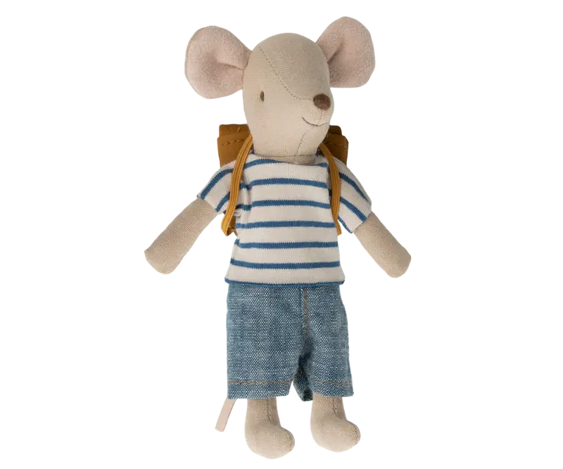 Topo Triciclo Fratello Maggiore con Borsa - Tricycle Mouse Big Brother with Bag