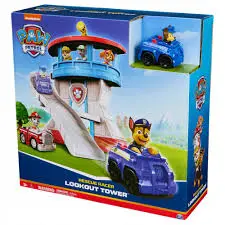 Torre di guardia Paw Patrol con scivolo