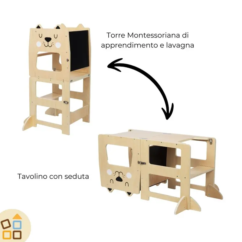 TORRE MONTESSORI 4 IN 1