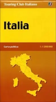 Touring - Italia Carta Fisico-Politica