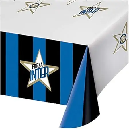 Tovaglia Inter in Plastica 120x180 cm