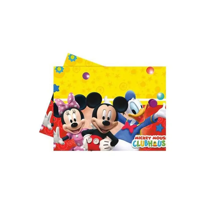 Tovaglia Mickey in Plastica 120x180 cm