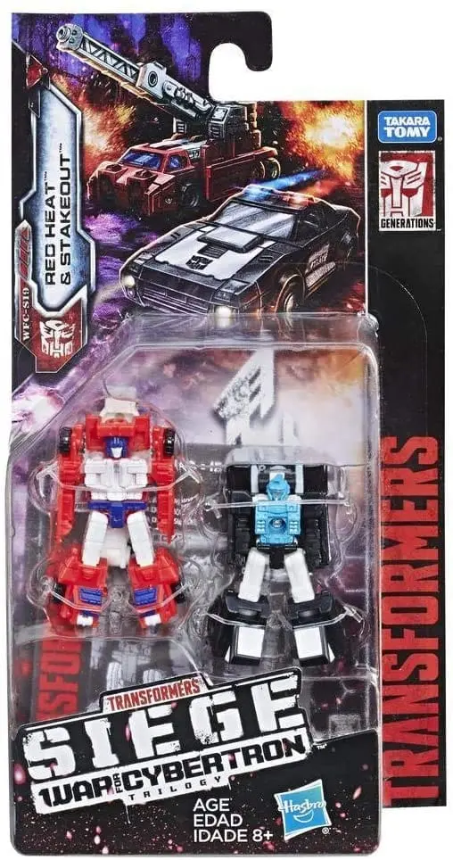 Transformers Generations coppia di Personaggi Red Head e Stakeout