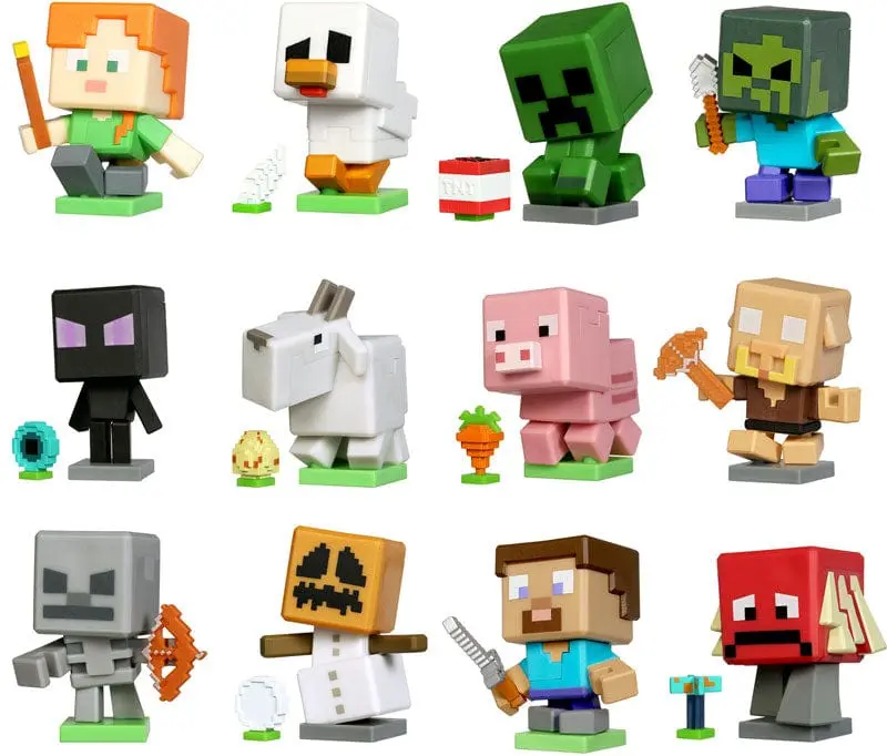 Treasure X Minecraft Personaggi Singoli Assortiti
