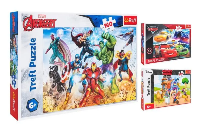 TREFL PUZZLE 160PZ 3 ASS.