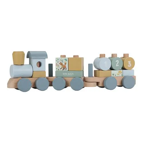 Trenino in Legno Impilabile Forest Friends - Stacking Train Forest Friends (LD7254)