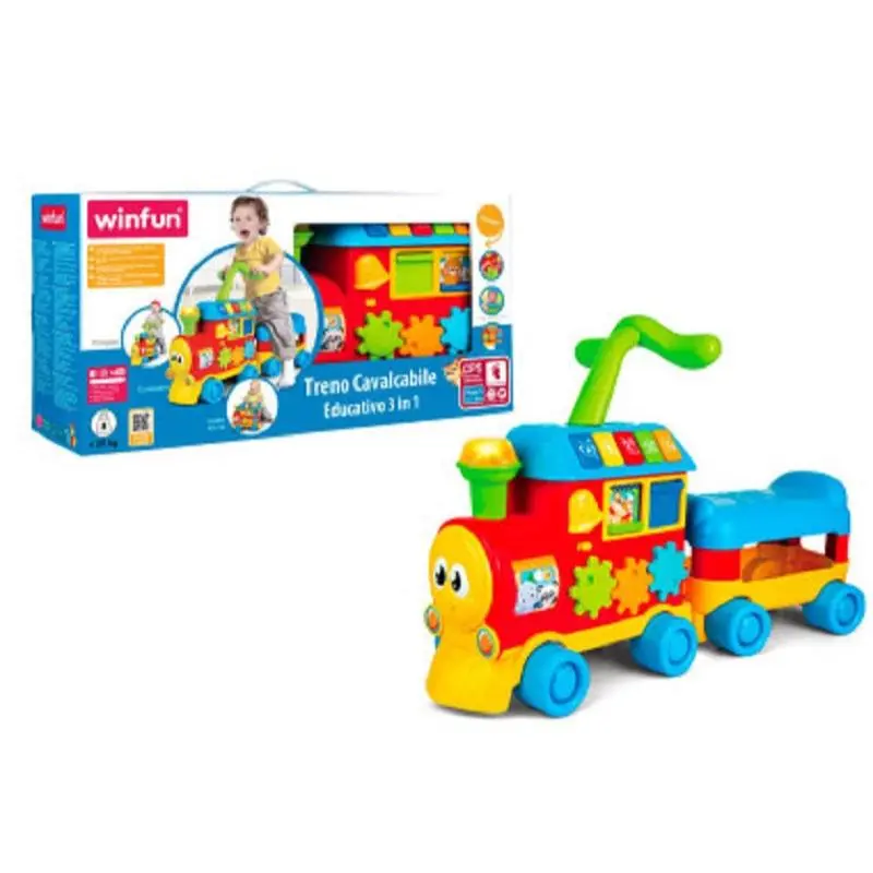 Treno Primi Passi, Cavalcabile Educativo 3in1