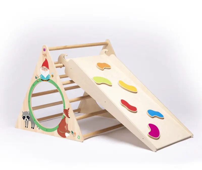 Triangolo Pikler Montessori - fatto a mano in Italia