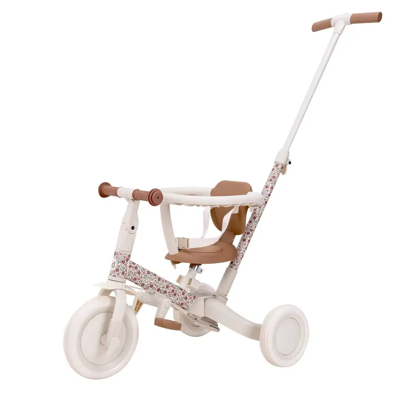 Triciclo 4 in 1 Bianco - 4 in 1 | Bambini 1-3 Anni (6080.Off White)