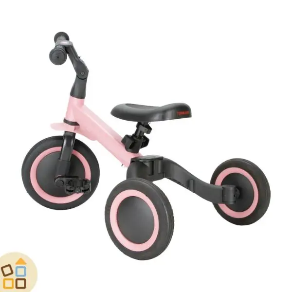 TRICICLO 4 IN 1, ROSA
